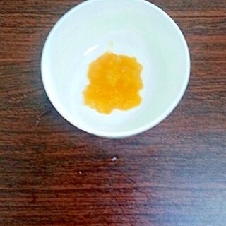 【離乳食中期】柿の調理法